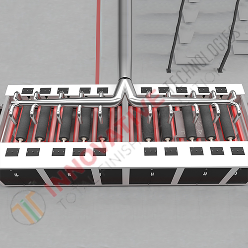 copper anode barite plate cleaning machine